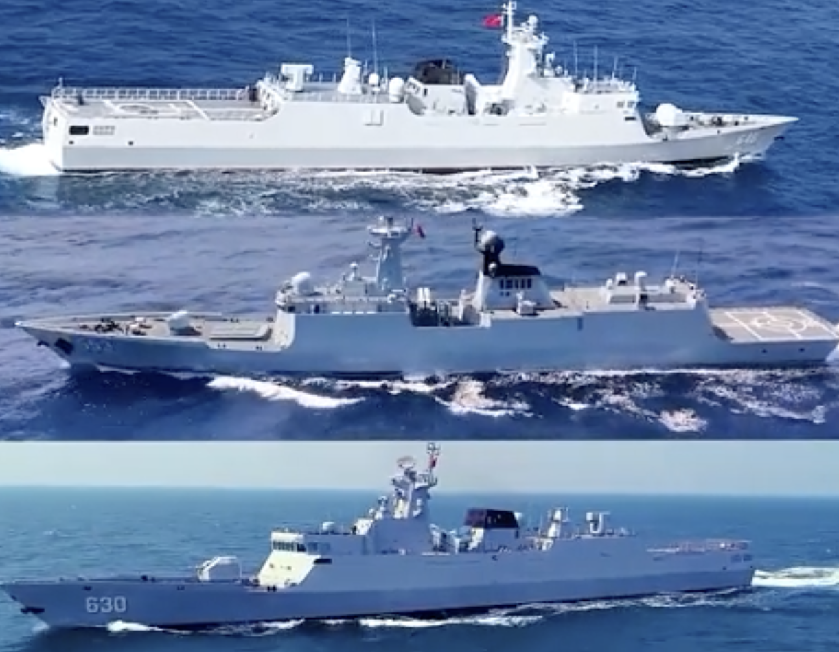 Chinese Military Holds War Drills in Disputed Waters