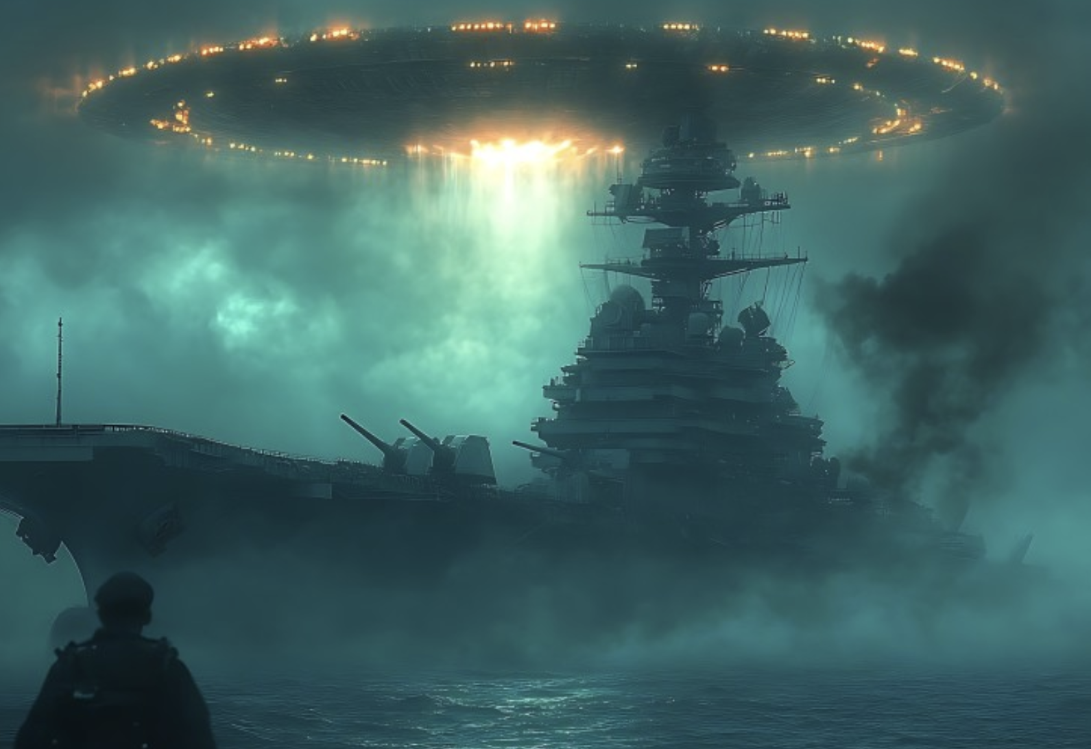 US Aircraft Carrier Crew Reportedly Witnessed Mysterious Orange Orb UFO Off East Coast