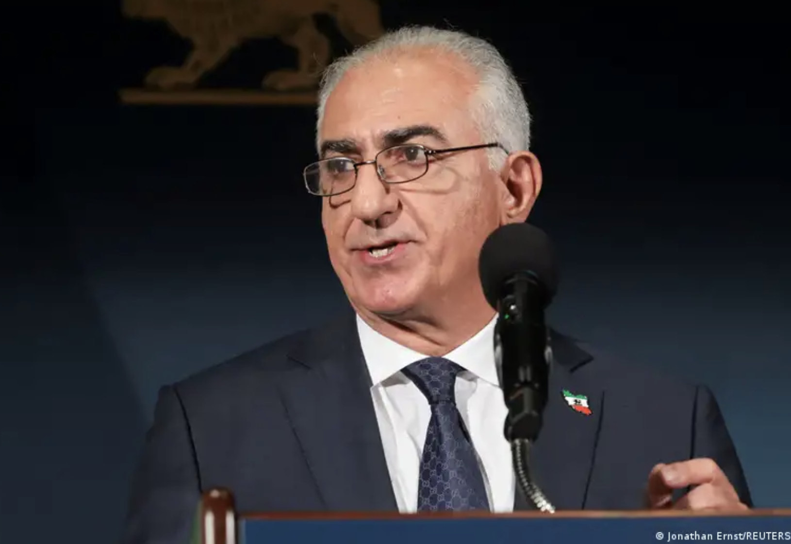 Iran's exiled crown prince asks Europe's help to end regime