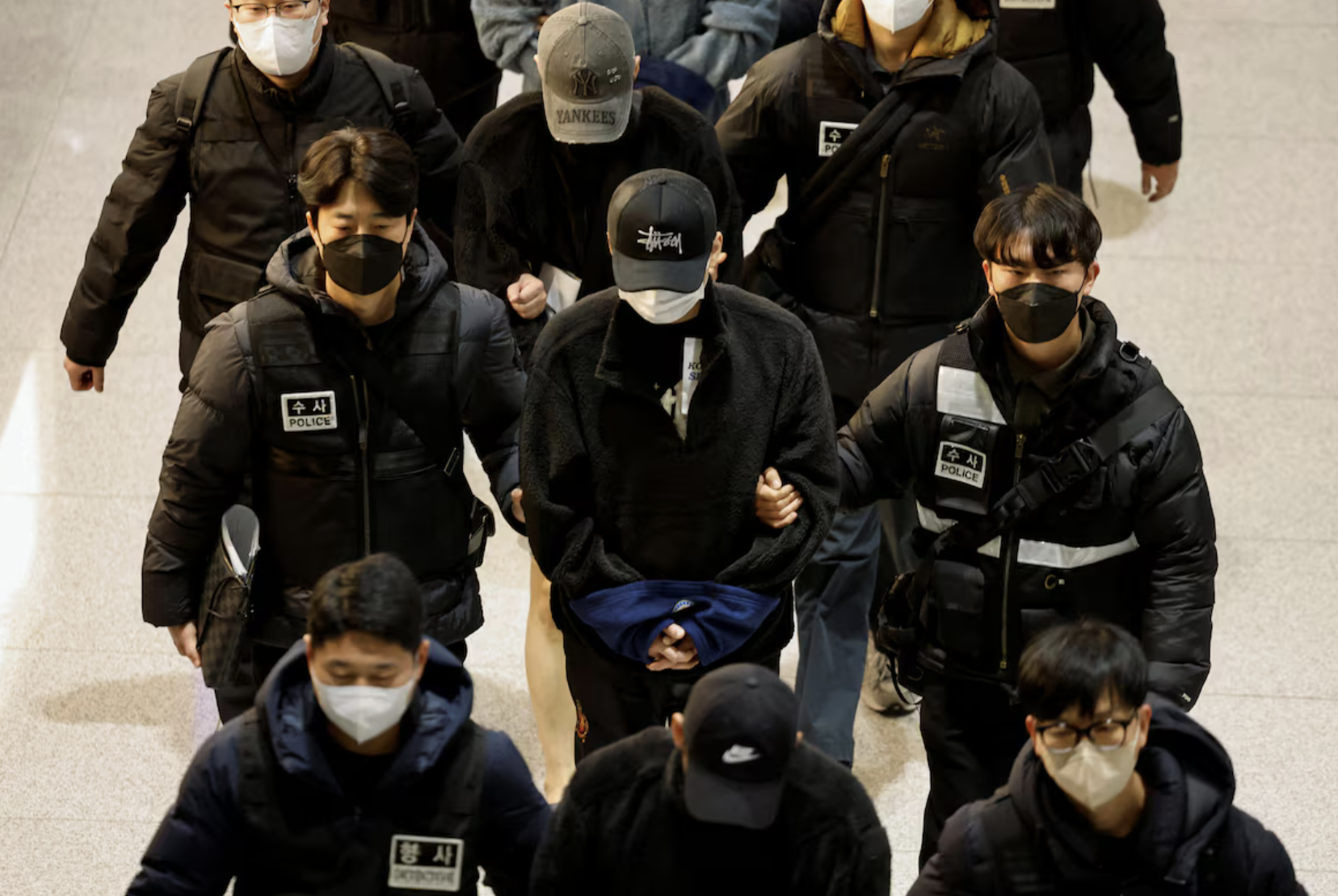 South Korea repatriates 73 scam suspects from Cambodia in $33 mln online fraud probe