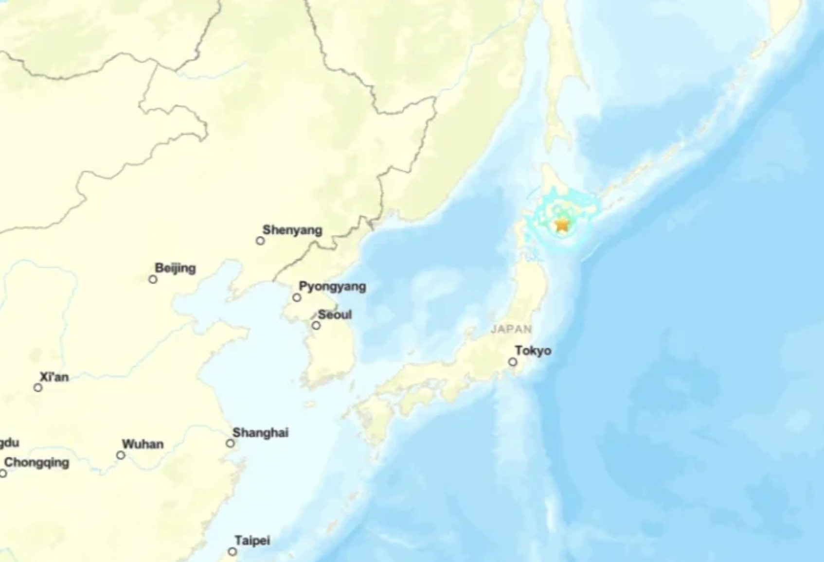 Magnitude 6.1 Earthquake Shakes Part of Northern Japan