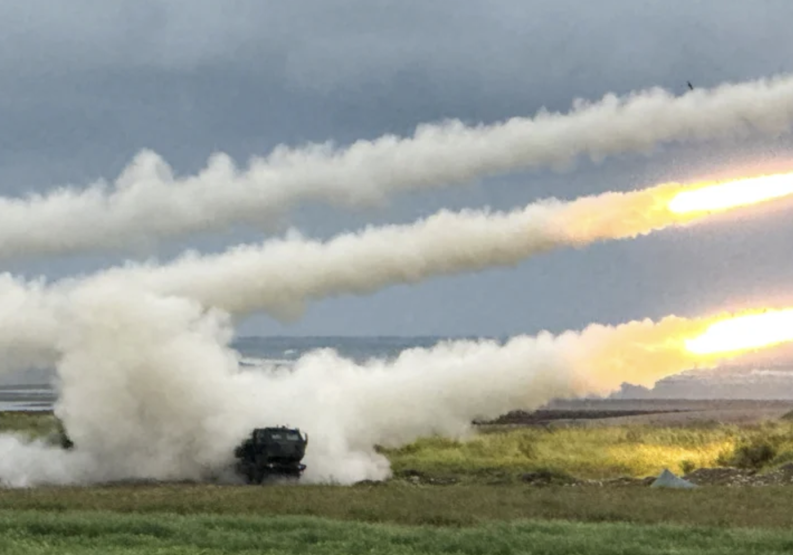 Taiwan Fires Rockets Into Waters Facing China During Live-Fire Drills