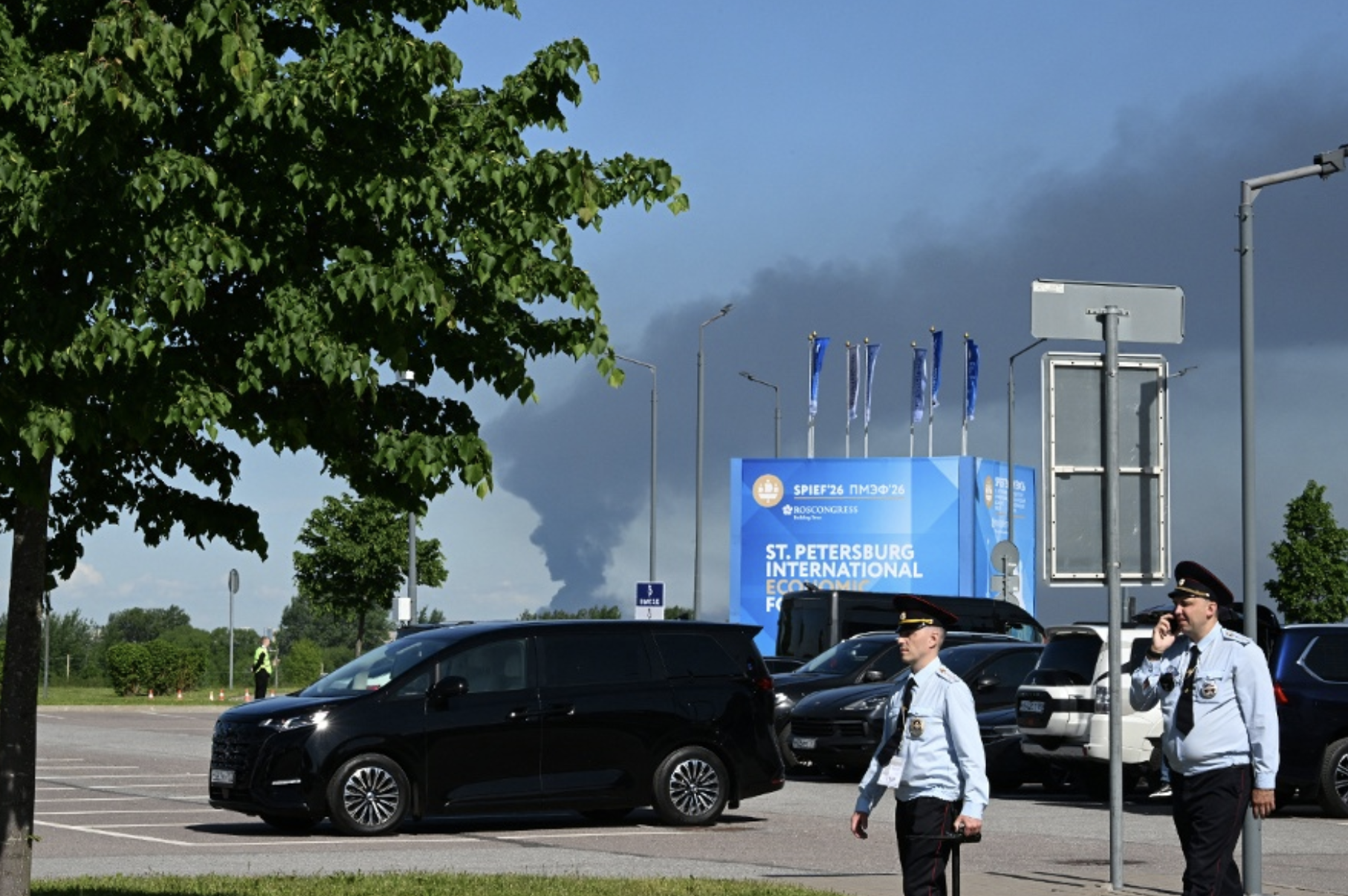 Ukraine Launches Major Drone Assault During Russia’s Economic Forum as Putin Rejects Talks