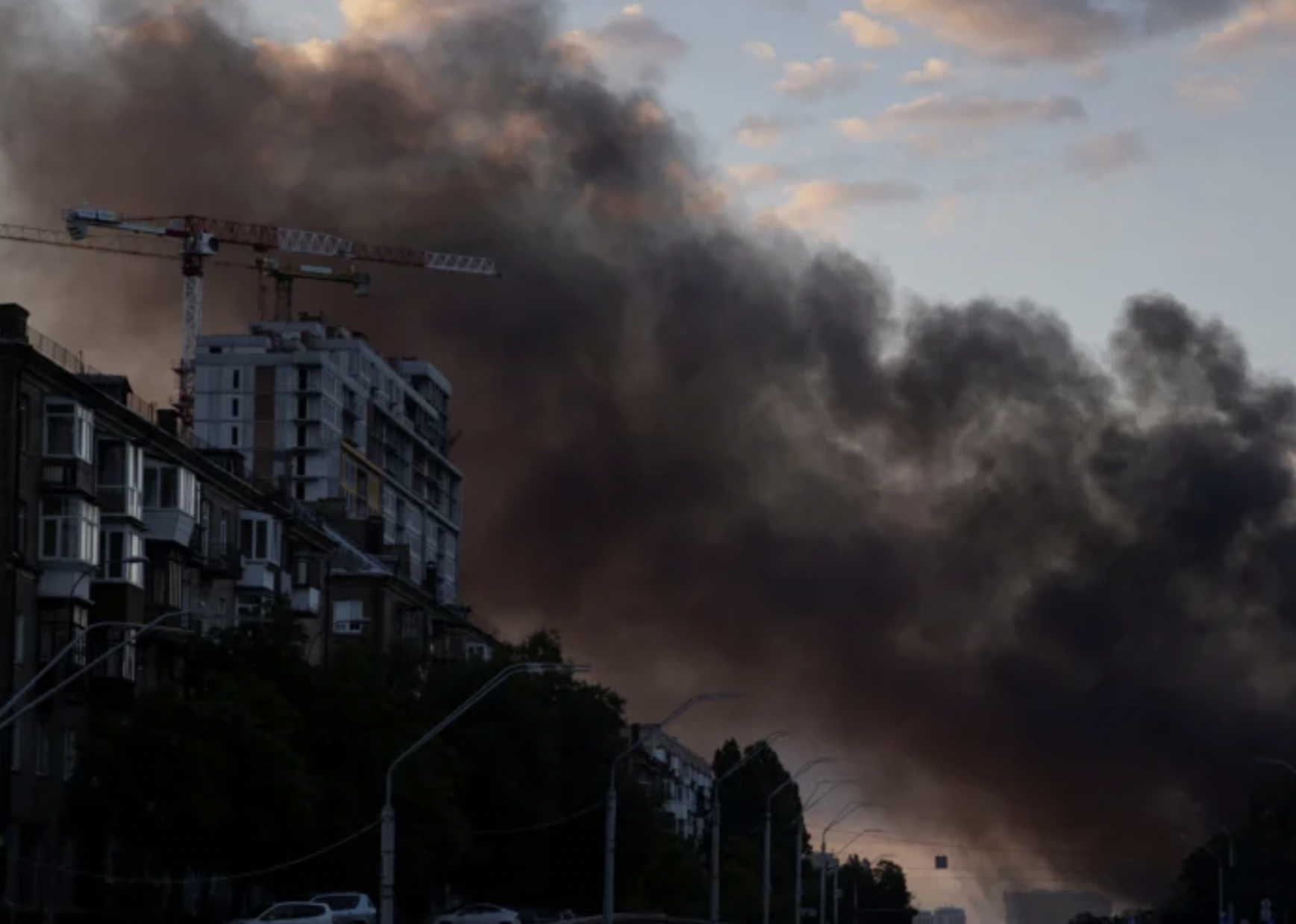 Russia Pounds Kyiv in Major Ballistic Missile Attack